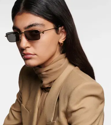Cartier Eyewear Collection Première rectangular sunglasses | Thumbnail 6