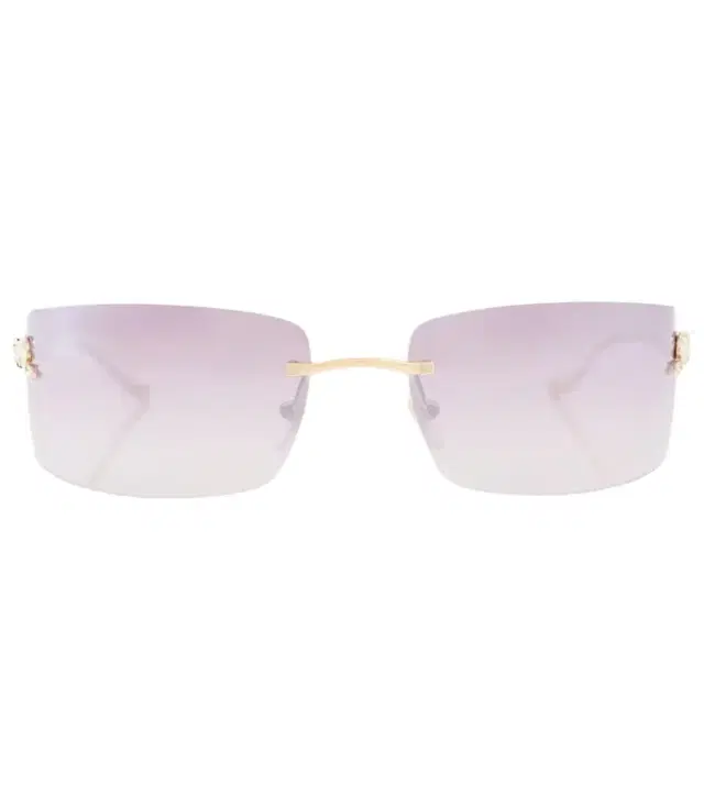 Cartier Eyewear Collection Panthère De Cartier rectangular sunglasses