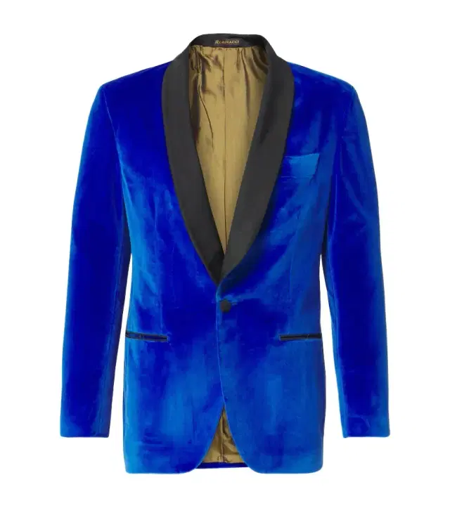 Rubinacci Cotton velvet blazer