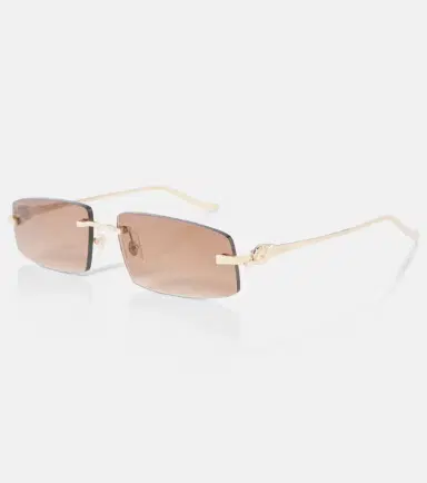 Cartier Eyewear Collection Panthère De Cartier rectangular sunglasses | Thumbnail 2