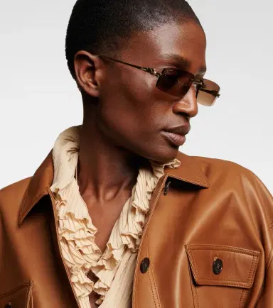 Cartier Eyewear Collection Panthère De Cartier rectangular sunglasses | Thumbnail 6