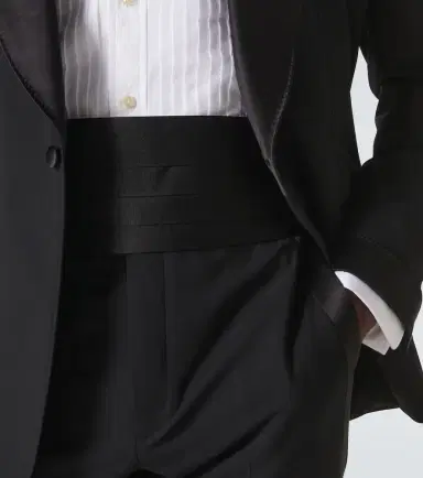 Rubinacci Silk grosgrain cummerbund | Thumbnail 3