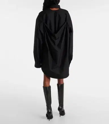 Balenciaga Suspended cotton shirt dress | Thumbnail 8 Balenciaga Suspended cotton shirt dress | Thumbnail 8
