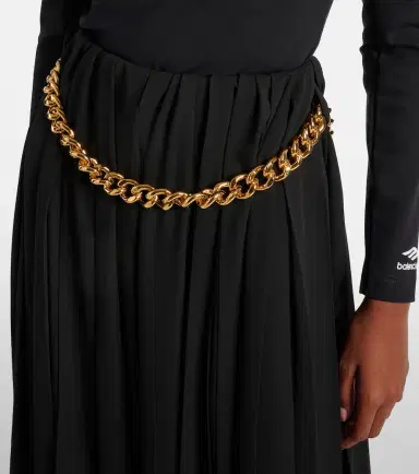 Balenciaga Pleated maxi skirt | Thumbnail 3