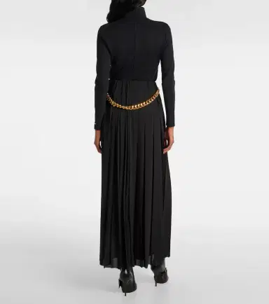 Balenciaga Pleated maxi skirt | Thumbnail 5