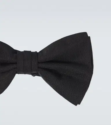 Rubinacci Silk grosgrain bow tie | Thumbnail 3 Rubinacci Silk grosgrain bow tie | Thumbnail 3