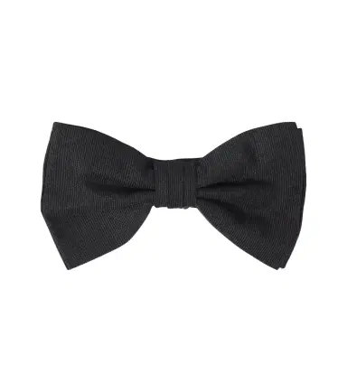 Rubinacci Silk grosgrain bow tie | Thumbnail 1 Rubinacci Silk grosgrain bow tie | Thumbnail 1