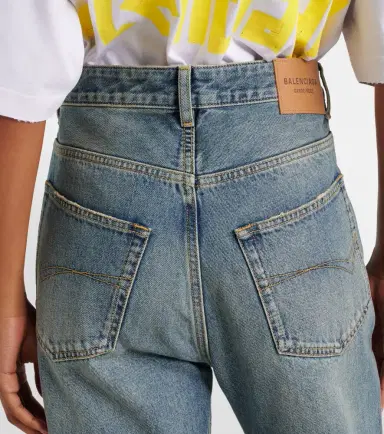 Balenciaga Mid-rise flared jeans | Thumbnail 4