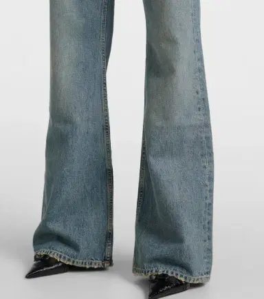 Balenciaga Mid-rise flared jeans | Thumbnail 6