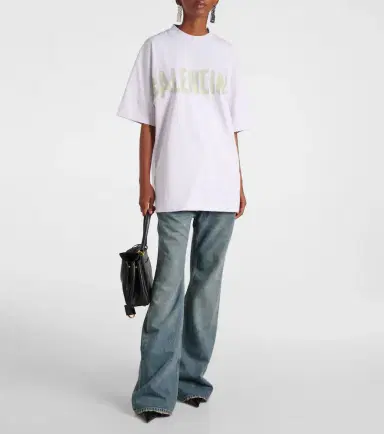 Balenciaga Mid-rise flared jeans | Thumbnail 7