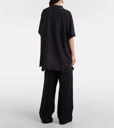 Balenciaga Planet Earth cotton jersey T-shirt | Thumbnail 6