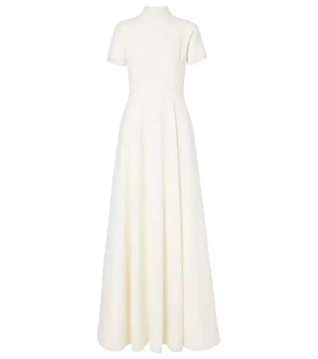 Malinda high-neck gown