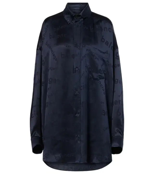 Balenciaga Cocoon silk shirt