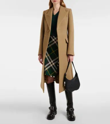 Burberry Single-breasted wool coat | Thumbnail 2