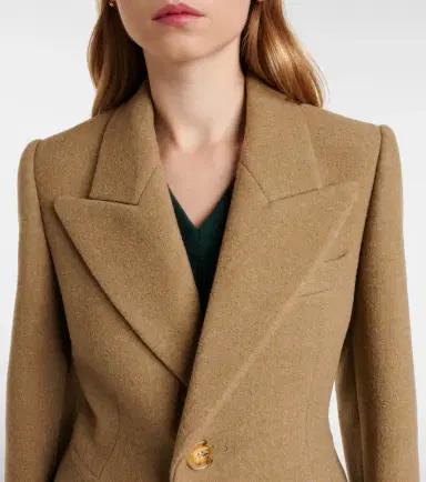 Burberry Single-breasted wool coat | Thumbnail 4