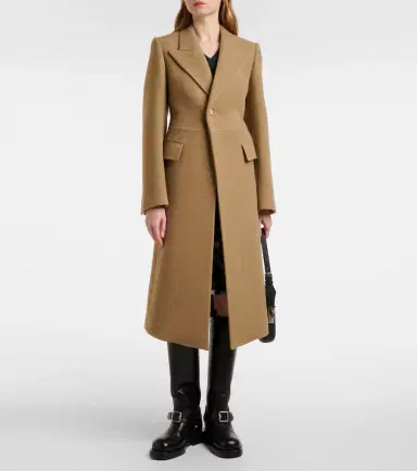 Burberry Single-breasted wool coat | Thumbnail 6