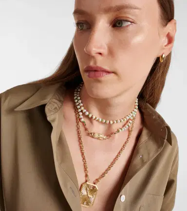 Marie Lichtenberg Thinking of You 18kt gold pendant necklace with diamonds | Thumbnail 5 Marie Lichtenberg Thinking of You 18kt gold pendant necklace with diamonds | Thumbnail 5