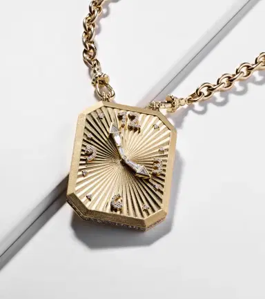Marie Lichtenberg Thinking of You 18kt gold pendant necklace with diamonds | Thumbnail 6 Marie Lichtenberg Thinking of You 18kt gold pendant necklace with diamonds | Thumbnail 6