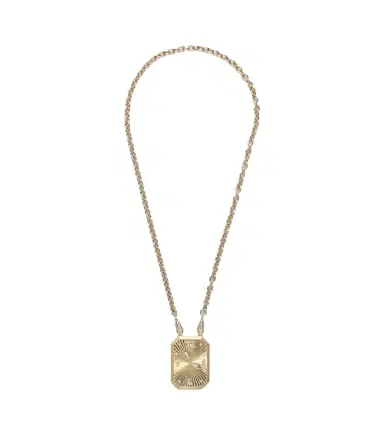 Marie Lichtenberg Thinking of You 18kt gold pendant necklace with diamonds | Thumbnail 1 Marie Lichtenberg Thinking of You 18kt gold pendant necklace with diamonds | Thumbnail 1
