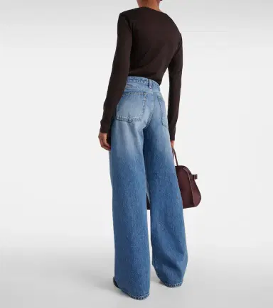 The Row Eglitta low-rise wide-leg jeans | Thumbnail 4 The Row Eglitta low-rise wide-leg jeans | Thumbnail 4