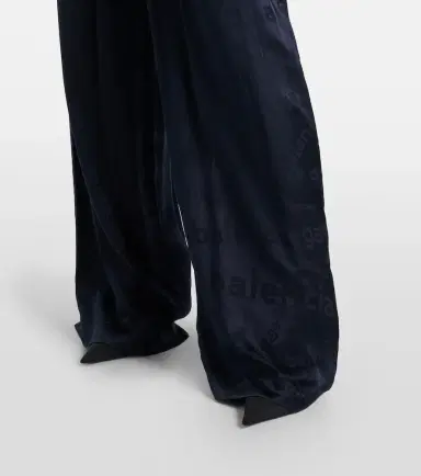 Balenciaga Silk wide-leg pants | Thumbnail 5