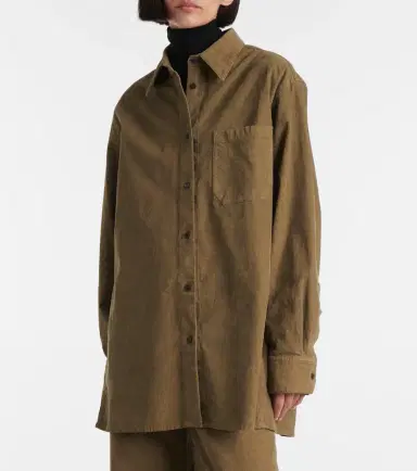 The Row Idro cotton corduroy shirt | Thumbnail 2 The Row Idro cotton corduroy shirt | Thumbnail 2