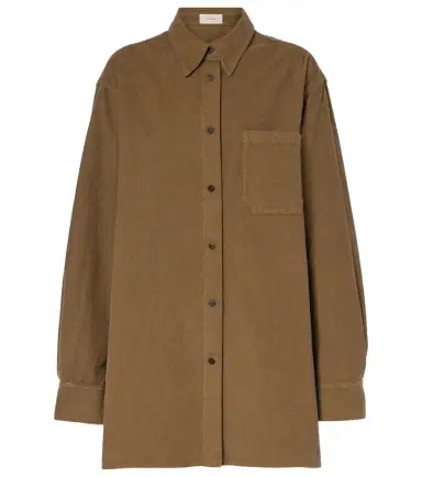 The Row Idro cotton corduroy shirt | Thumbnail 1 The Row Idro cotton corduroy shirt | Thumbnail 1