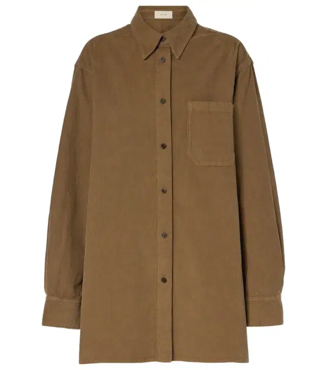 The Row Idro cotton corduroy shirt