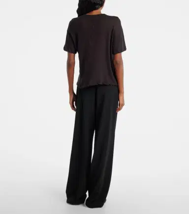 The Row Lila cashmere jersey top | Thumbnail 5 The Row Lila cashmere jersey top | Thumbnail 5