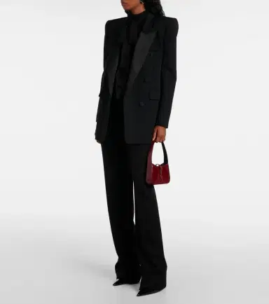Saint Laurent Le 5 à 7 Mini patent leather shoulder bag | Thumbnail 3