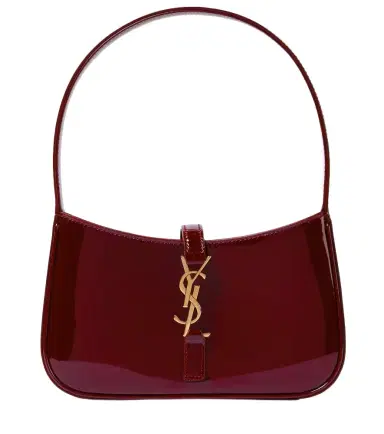 Saint Laurent Le 5 à 7 Mini patent leather shoulder bag | Thumbnail 1