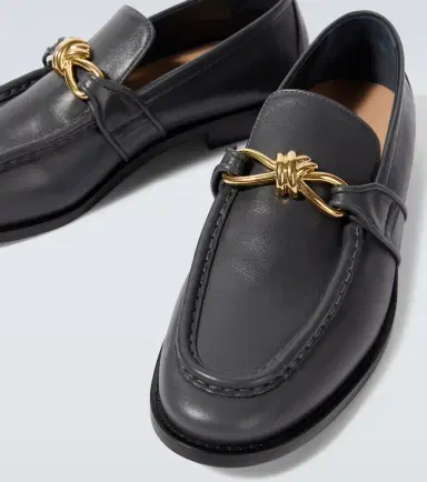 Bottega Veneta Astaire Knot leather loafers | Thumbnail 6