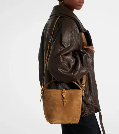 Saint Laurent Le 37 Small suede bucket bag | Thumbnail 2 Saint Laurent Le 37 Small suede bucket bag | Thumbnail 2