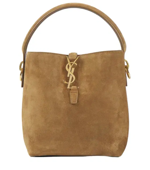 Saint Laurent Le 37 Small suede bucket bag