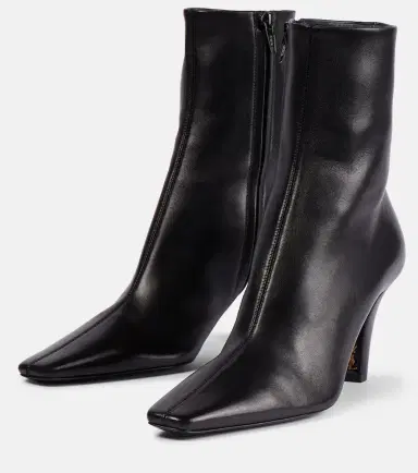 Saint Laurent Jill 75 leather ankle boots | Thumbnail 4 Saint Laurent Jill 75 leather ankle boots | Thumbnail 4