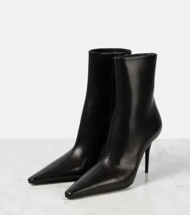 Saint Laurent Ashley 90 leather booties | Thumbnail 2