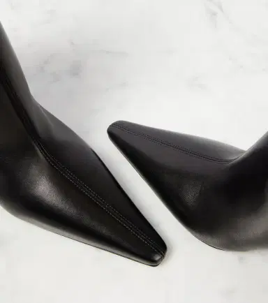 Saint Laurent Ashley 90 leather booties | Thumbnail 4