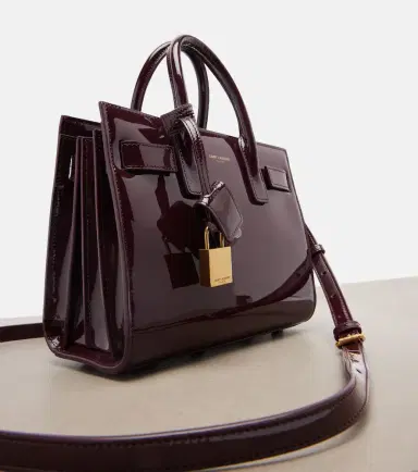 Saint Laurent Sac De Jour Nano patent leather tote bag | Thumbnail 4 Saint Laurent Sac De Jour Nano patent leather tote bag | Thumbnail 4