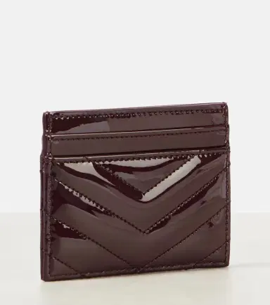 Saint Laurent Cassandre patent leather card holder | Thumbnail 3 Saint Laurent Cassandre patent leather card holder | Thumbnail 3