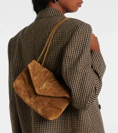 Saint Laurent Loulou Toy suede shoulder bag | Thumbnail 2