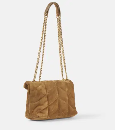 Saint Laurent Loulou Toy suede shoulder bag | Thumbnail 4