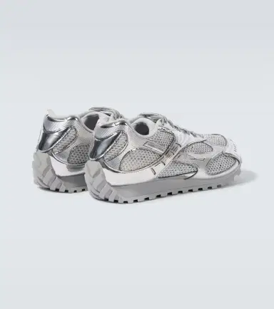 Bottega Veneta Orbit metallic-effect sneakers | Thumbnail 2