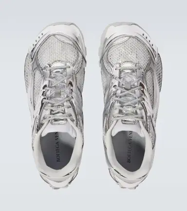 Bottega Veneta Orbit metallic-effect sneakers | Thumbnail 3