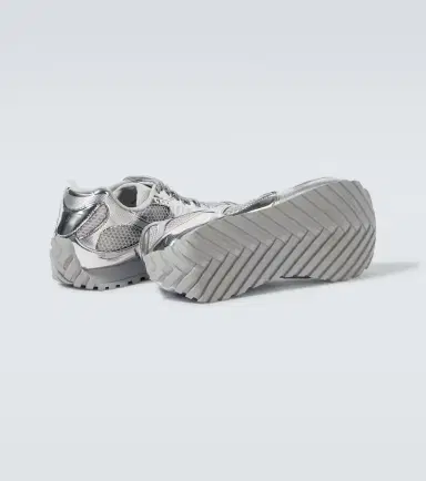 Bottega Veneta Orbit metallic-effect sneakers | Thumbnail 5