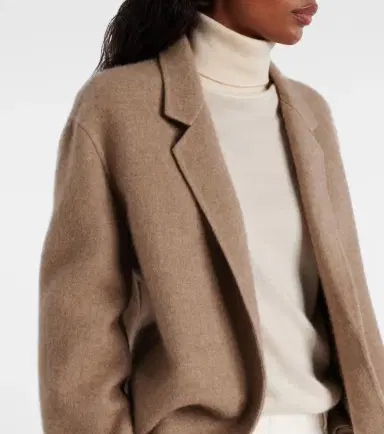 The Row Fedra cashmere and cotton coat | Thumbnail 4 The Row Fedra cashmere and cotton coat | Thumbnail 4