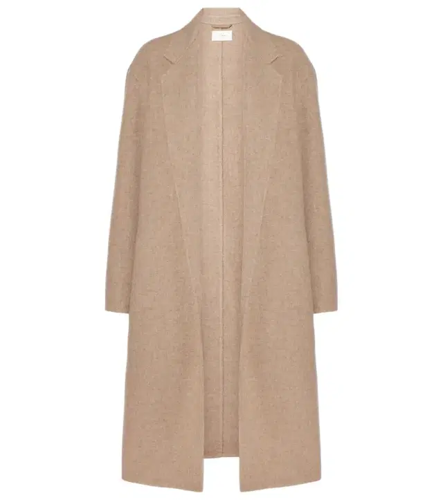 The Row Fedra cashmere and cotton coat