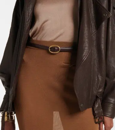 Saint Laurent Leather belt | Thumbnail 3
