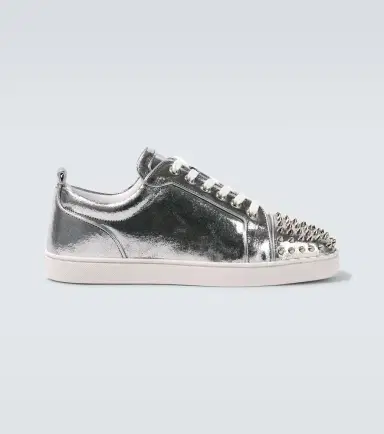 Christian Louboutin Louis Junior metallic leather sneakers | Thumbnail 3 Christian Louboutin Louis Junior metallic leather sneakers | Thumbnail 3