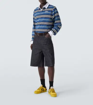 Lanvin Clay leather-trimmed sneakers | Thumbnail 7 Lanvin Clay leather-trimmed sneakers | Thumbnail 7