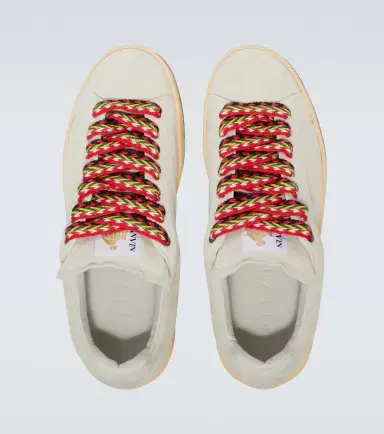 Lanvin Curb Lite suede sneakers | Thumbnail 3 Lanvin Curb Lite suede sneakers | Thumbnail 3